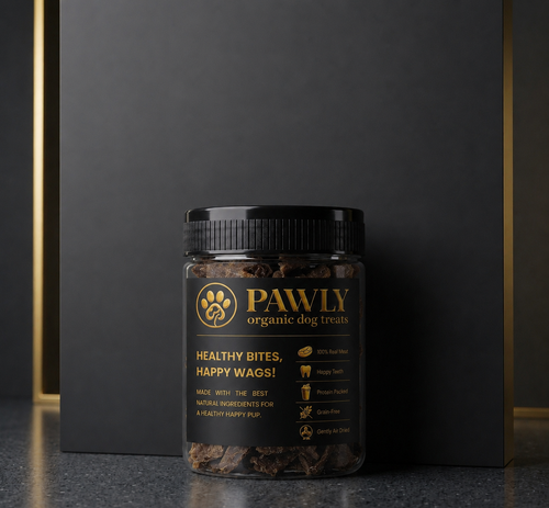 چیپس جگر مرغ تشویقی سگ ارگانیک پاولی pawly